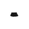 Mini jupe noire en résille transparente Stella 